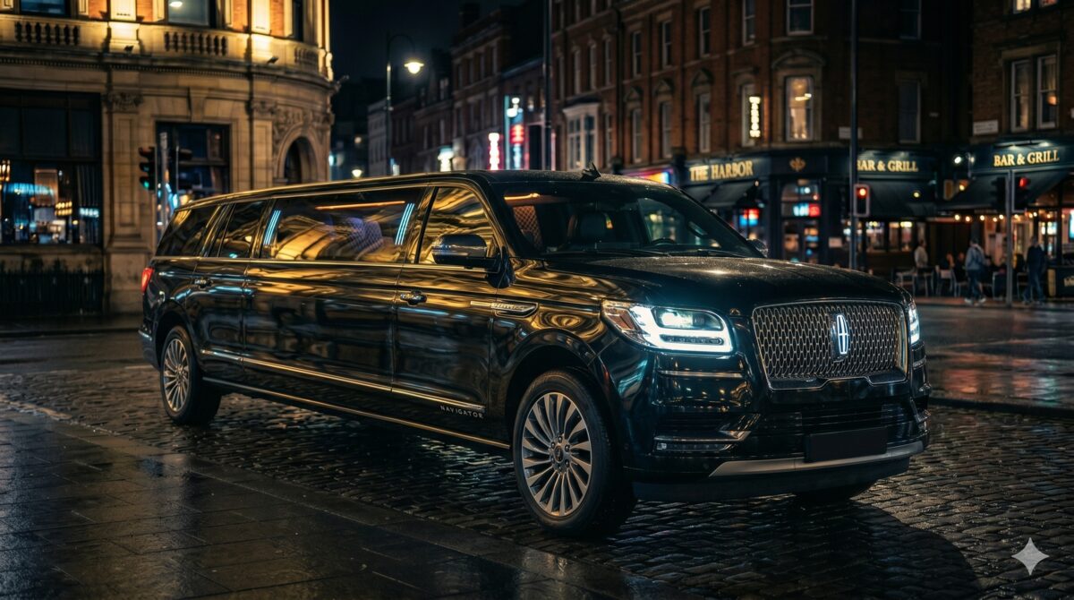 Stretch Limousine luxury black