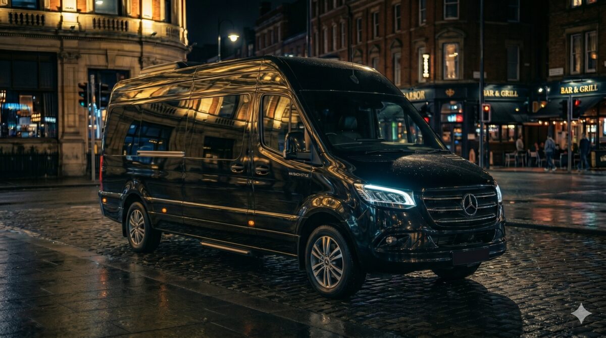 Mercedes Sprinter luxury van black