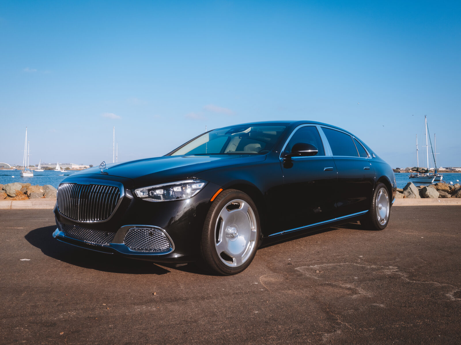 Mercedes-Maybach S-Class luxury chauffeur San Diego