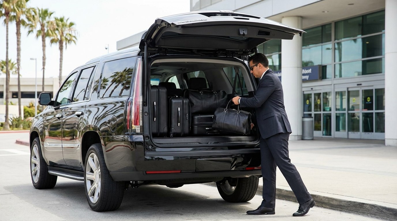 How Much Luggage Fits in a Suburban? Private Car vs. Uber for San Diego Airport Trips